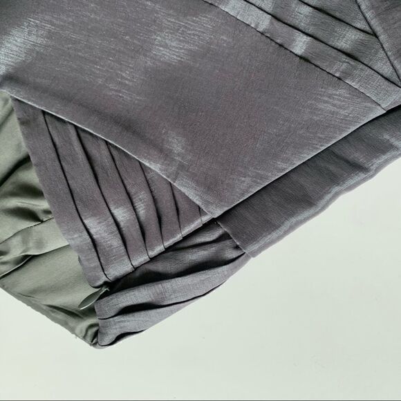 BCBGENERATION GRAY ONE SHOULDER MINI DRESS - Picture 9 of 12